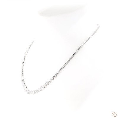 Graduated necklace 3 prongs