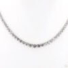 Graduated necklace 3 prongs
