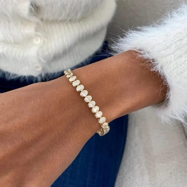 Oval Bezel Tennis