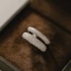 Full Pave Diamond Band