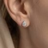 img_7401 Pear Bezel Studs