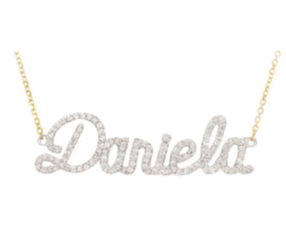 Diamond Name Necklace