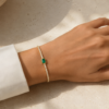 Tennis Emerald Bezel Centre