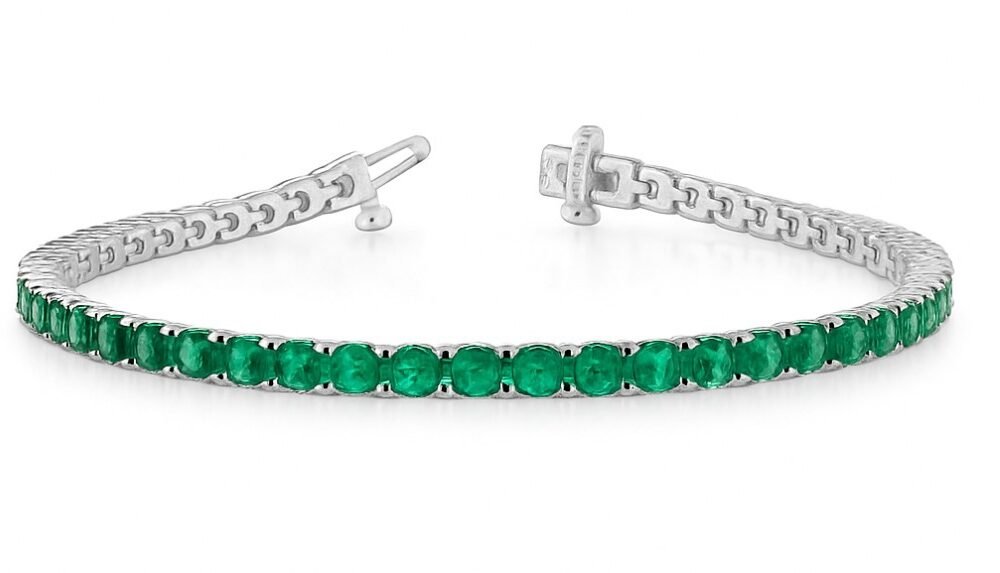 Emerald Tennis Bracelet