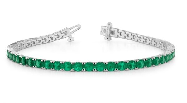Emerald Tennis Bracelet