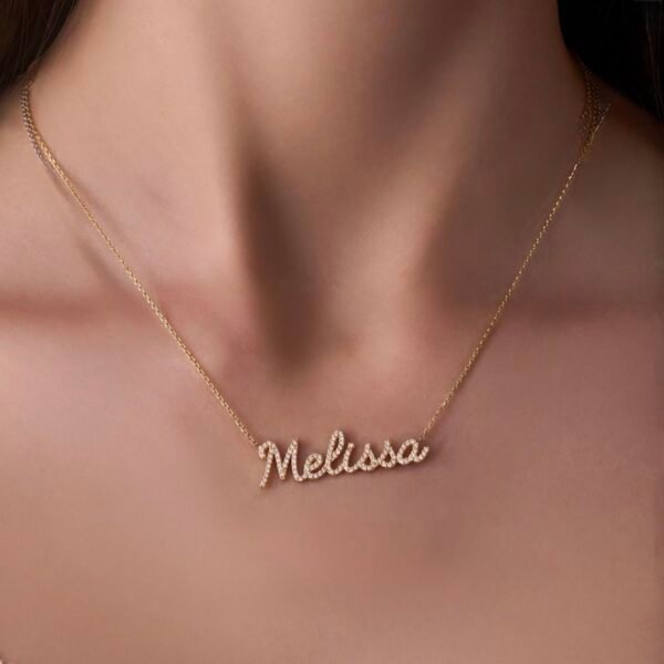Diamond Name Necklace