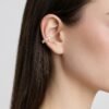 Earcuffs Pair - 5 Stones Round