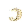 Earcuffs Pair - 5 Stones Round