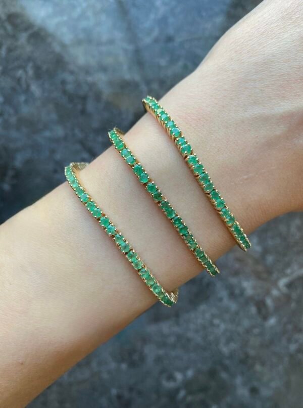 Emerald Tennis Bracelet