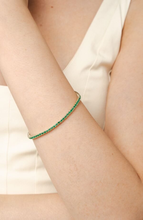 Emerald Tennis Bracelet