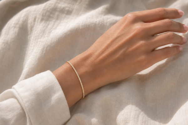 French Pave Bangle