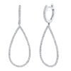 img_7216 Tear Drop Dangling Hoops